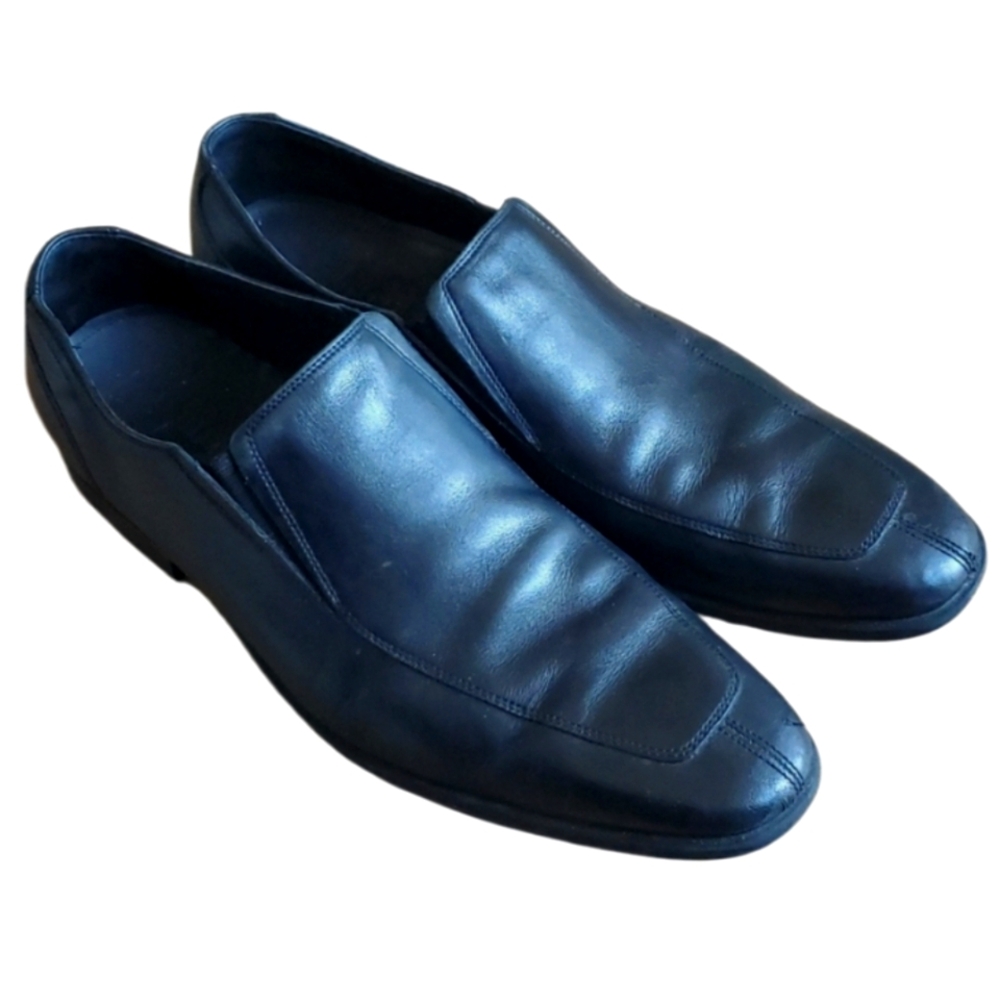 Cole Haan Mens Slip on Black Dress Shoes Size 14M